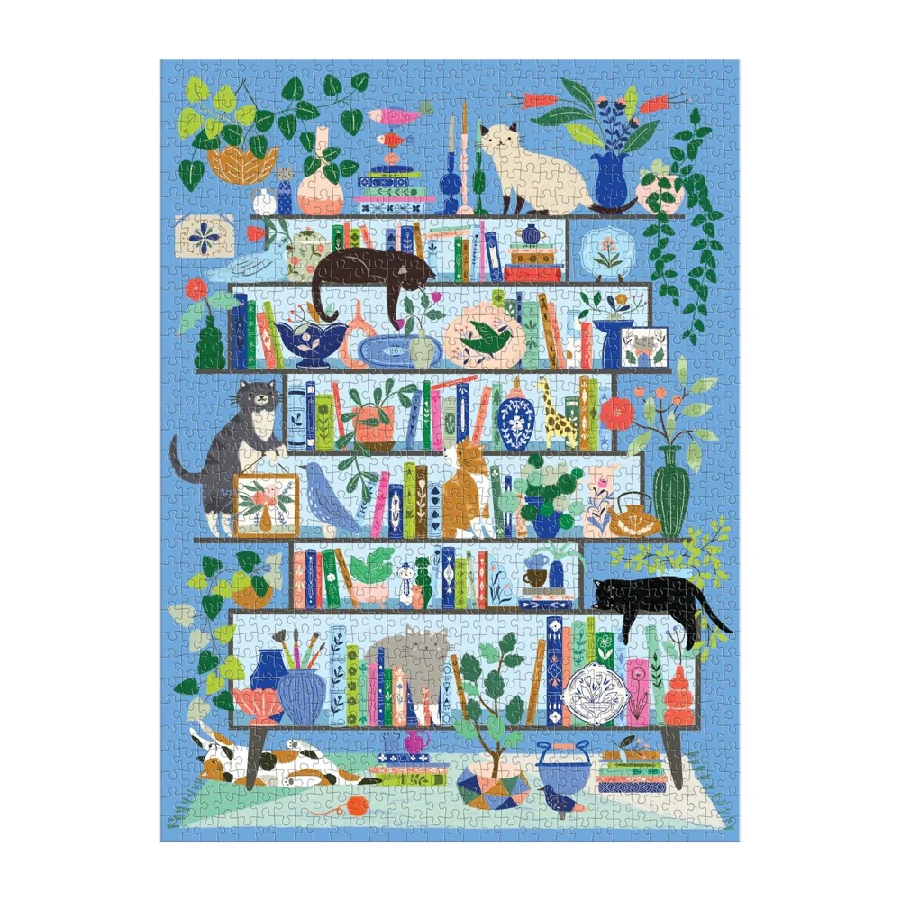 Galison Purrfect Nook 1000pc Jigsaw Puzzle - Image 3