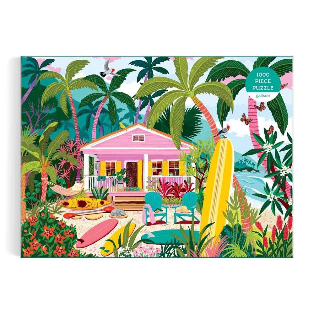 Galison Surfside Bungalow 1000pc Jigsaw Puzzle - Image 2
