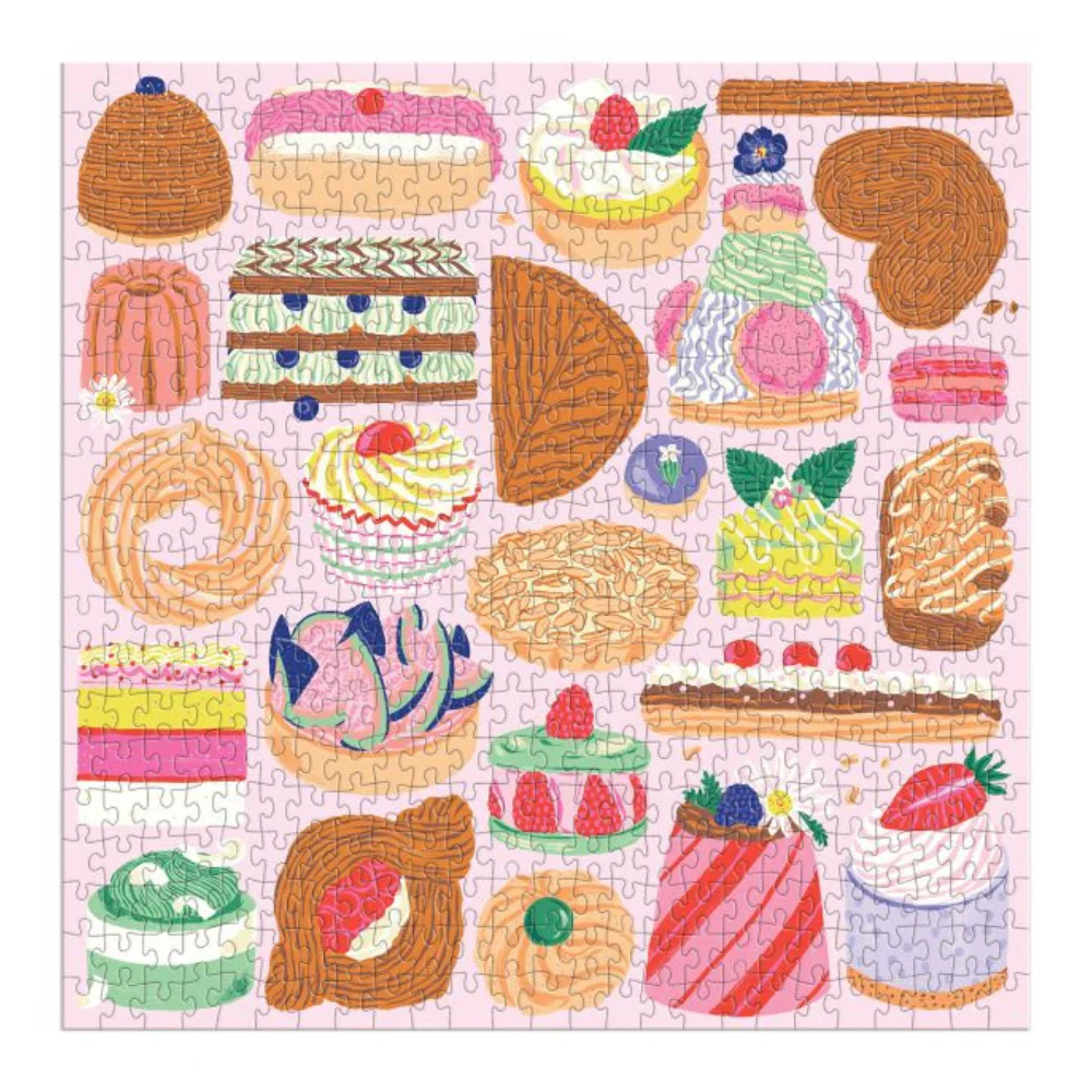 Galison Sweet Confections 500pc Jigsaw Puzzle - Image 2