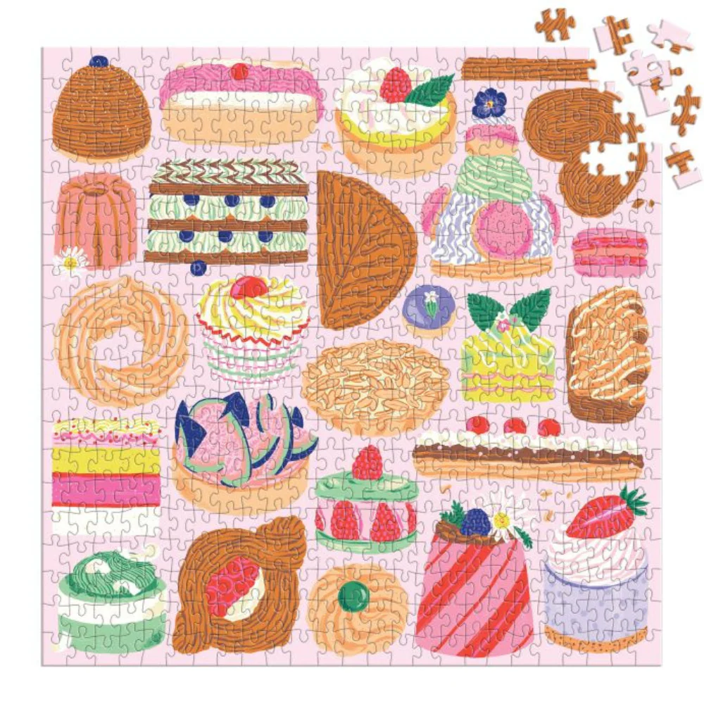 Galison Sweet Confections 500pc Jigsaw Puzzle - Image 3