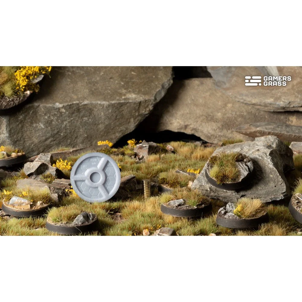 Gamers Grass GGB-HLR28 Highland Bases Round 28mm 8pc - Image 2