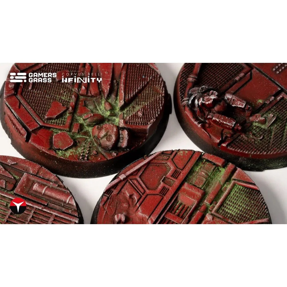 Gamers Grass GGB-NCDR40 Nomad Crew Deck Round 40mm 4pc - Image 3
