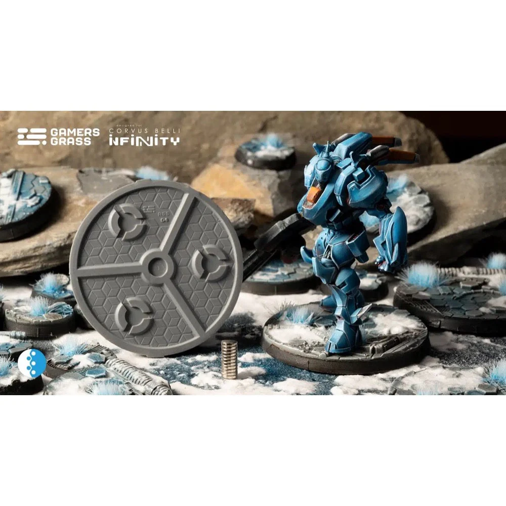 Gamers Grass GGB-SOR55 Svalarheima’s Outpost Round 55mm 2pc - Image 2