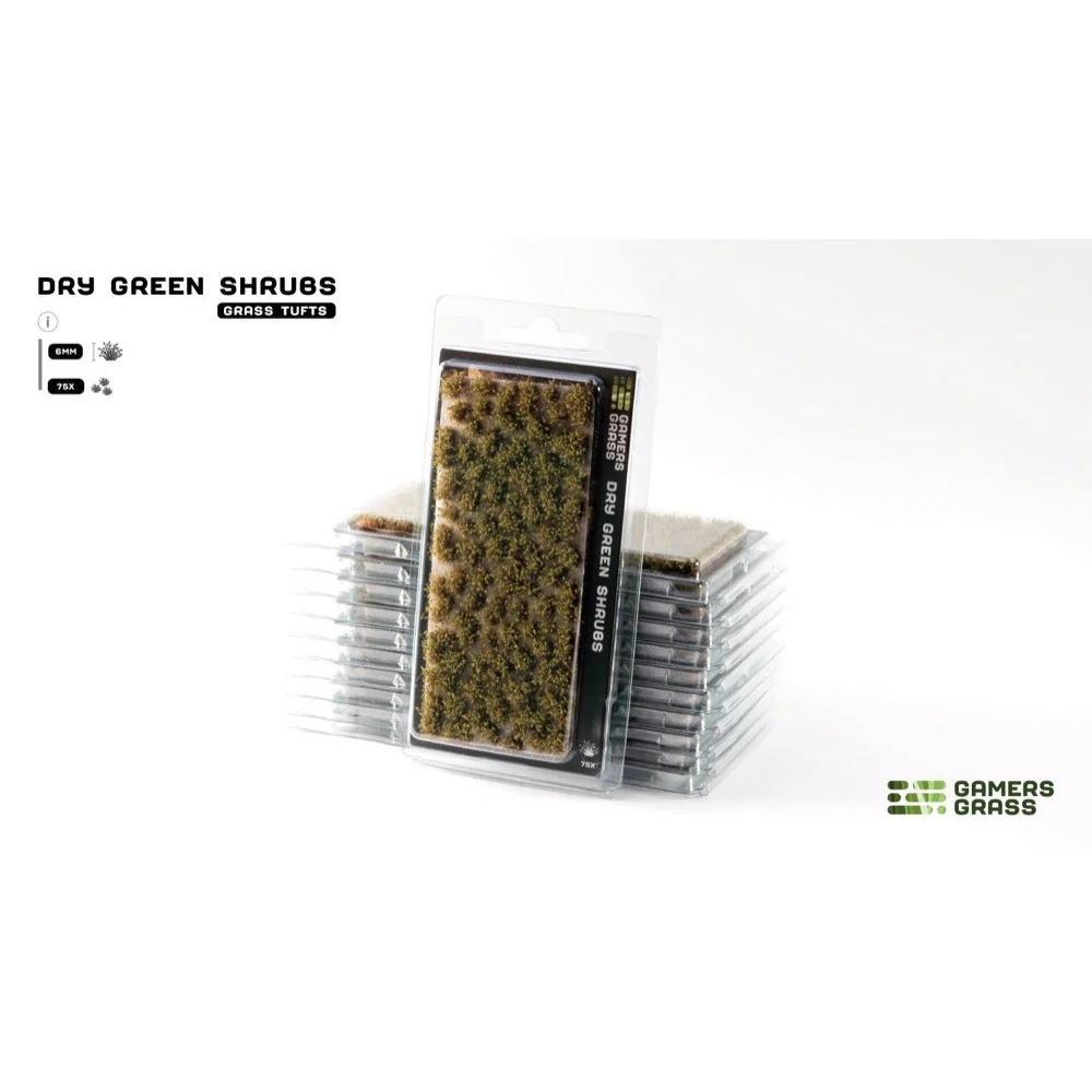 Gamers Grass GGFS-DRG Dry Green Shrubs - Image 2