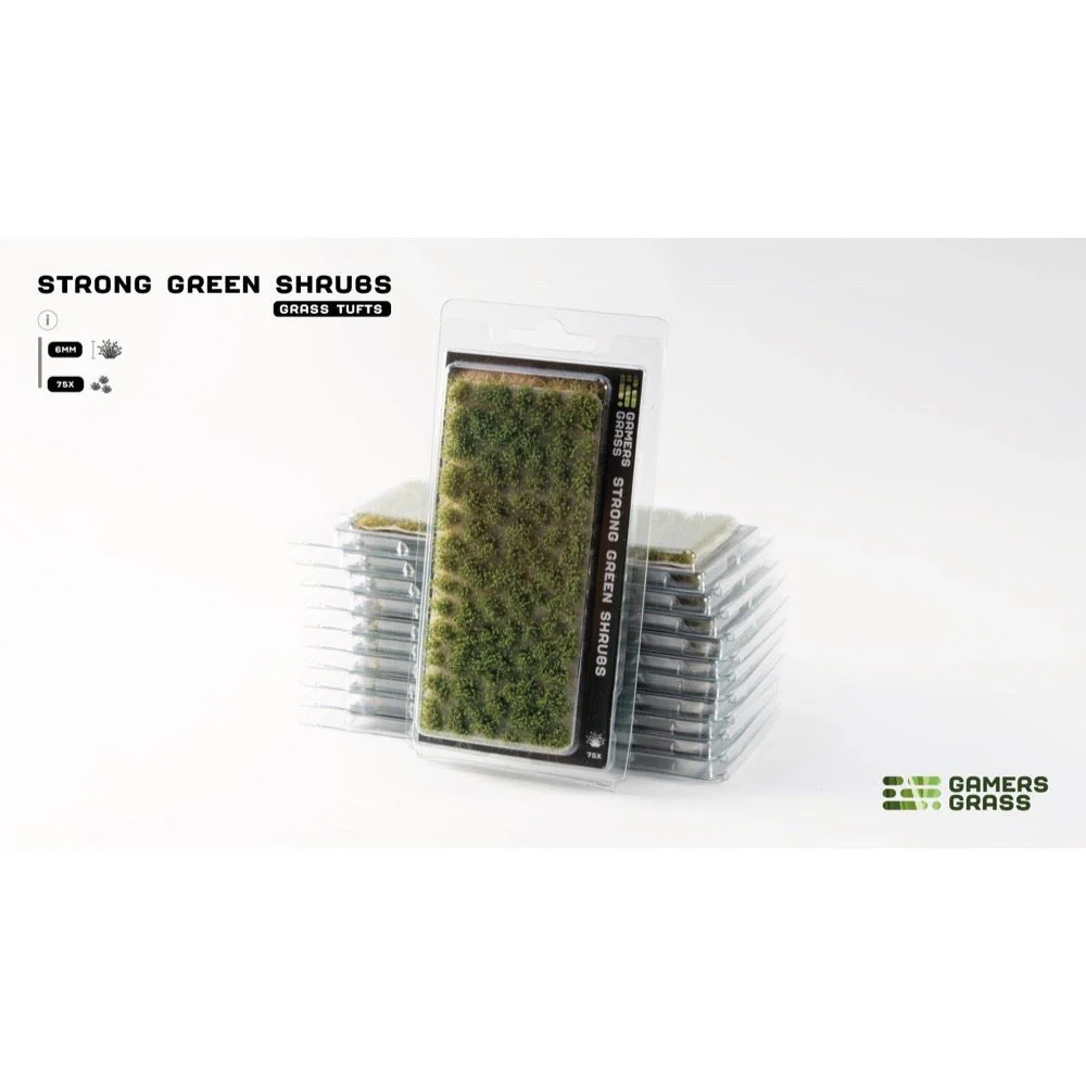 Gamers Grass GGFS-SG Strong Green Shrubs - Image 2