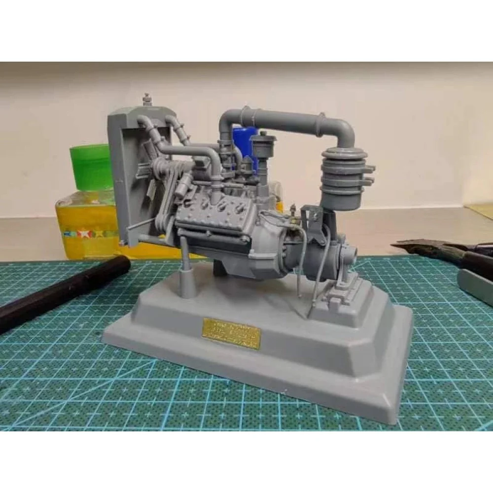 Gecko 16GM0017 1/16 Ford V8 Engine For Universal Carrier Mk. I & II - Image 5