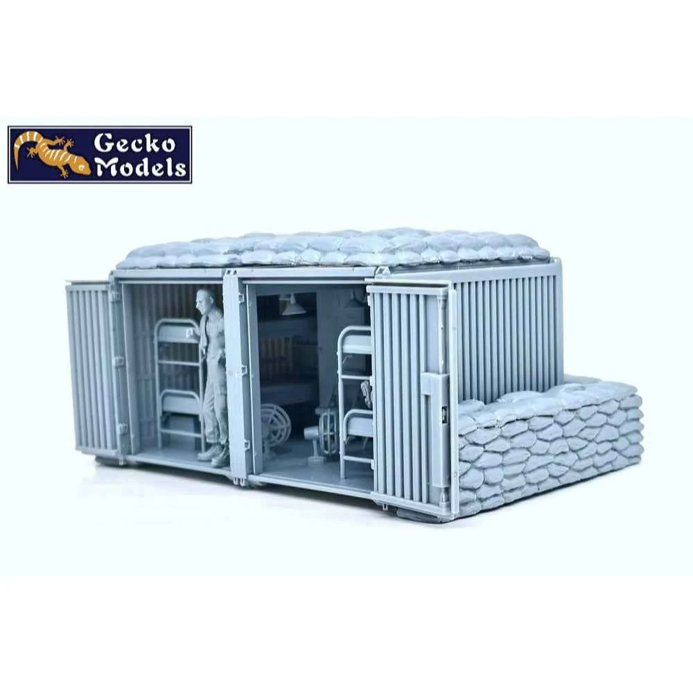 Gecko 35GM0116 1/35 US Army Base Temporary Dormitories For Military Personnel - Image 2