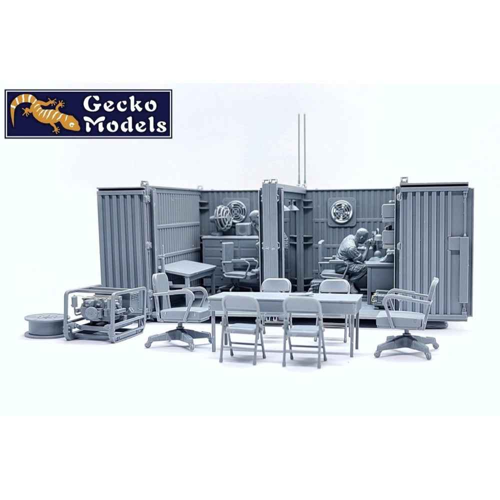 Gecko 35GM0119 1/35 US Military Base Temporary Command Station Vietnam War Era - Image 7