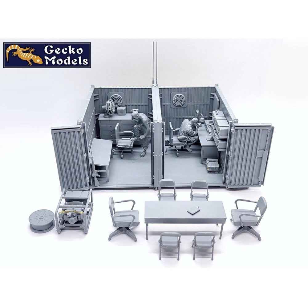 Gecko 35GM0119 1/35 US Military Base Temporary Command Station Vietnam War Era - Image 9