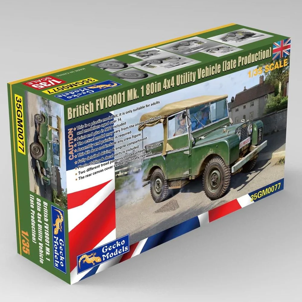 Gecko Models 35GM0077 1/35 British FV18001 Mk. 1 80in 4x4 Utility Vehicle (late Production) - Image 11