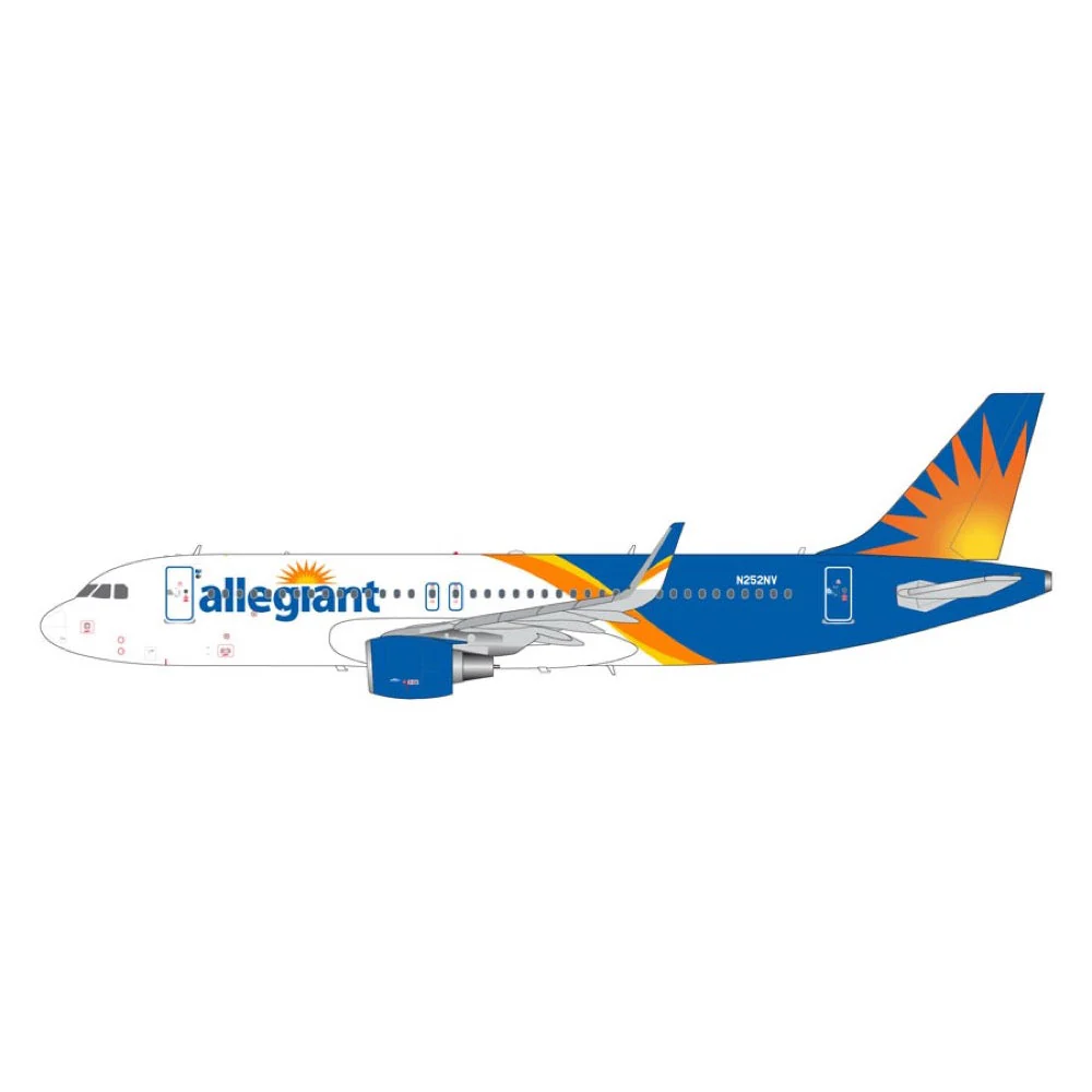 Gemini Jets G2AAY1391 1/200 Allegiant Air A320-200 N252NV - Image 2