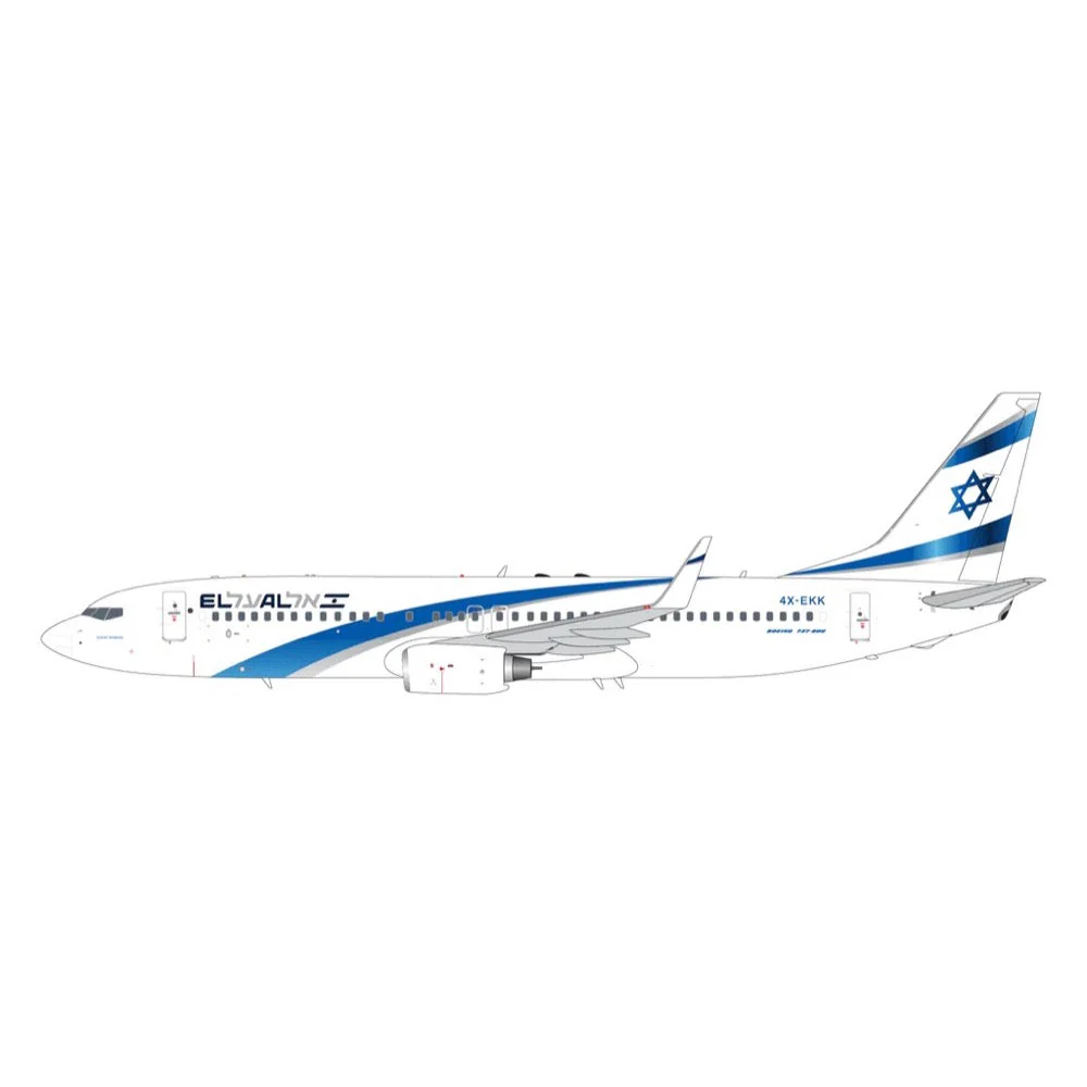Gemini Jets G2ELY1360 1/200 El Al Israel Airlines B737-800W 4X-EKK - Image 2