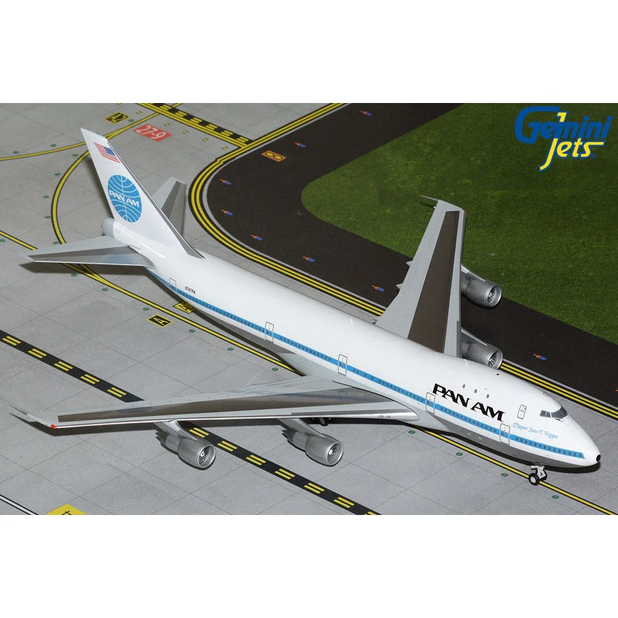Gemini Jets G2PAA1248 1/200 Pan Am B747-100 N747PA Clipper Juan T. Trippe 1970s livery