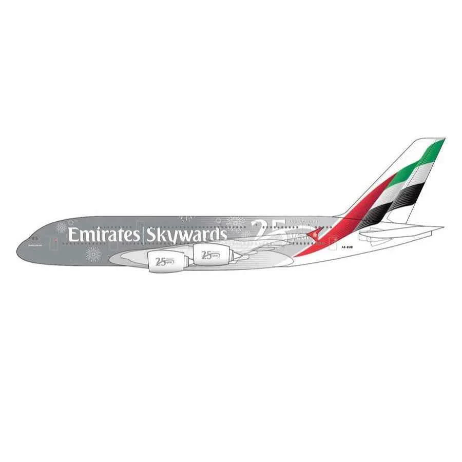 Gemini Jets G2UAE1494 1/200 Emirates A380 A6-EUE "Skywards 25 Year Anniversary" - Image 2