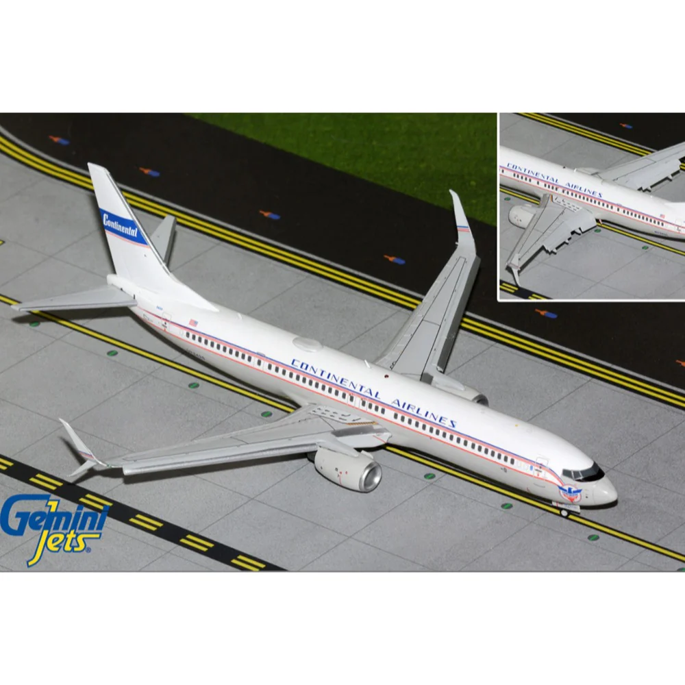 Gemini Jets G2UAL1407F 1/200 United Airlines B737-900ER N75435 Continental retro with flaps