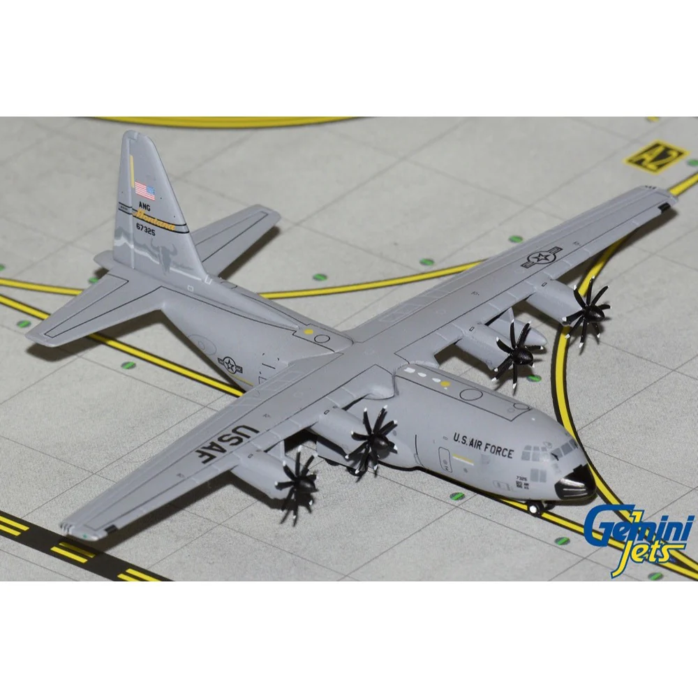 Gemini Jets GMUSA151 1/400 U.S. Air Force C-130H Hercules 96-7325 Montana ANG
