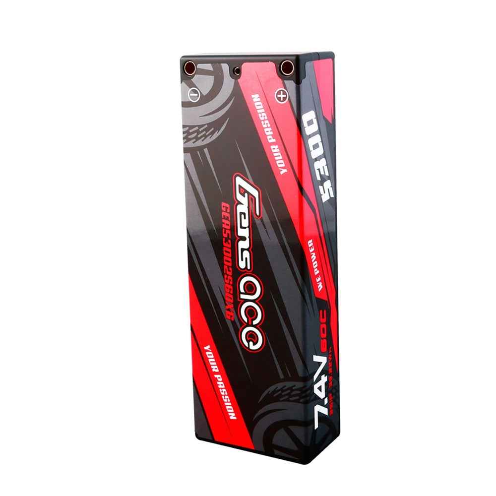Gens Ace 2S 5300mAh 60C 7.4V Hardcase Lipo Battery (XT60) - Image 3