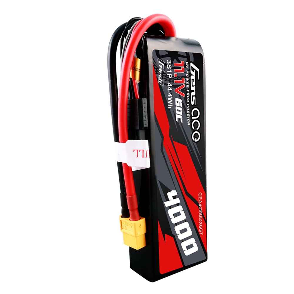 Gens Ace G-Tech 3S 4000mAh 60C 11.1V Soft Pack Lipo Battery (XT60) - Image 4