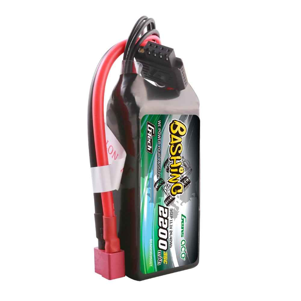 Gens Ace G-Tech 3S Bashing 2200mAh 35C 11.1V Soft Pack Lipo Battery (Deans) - Image 4