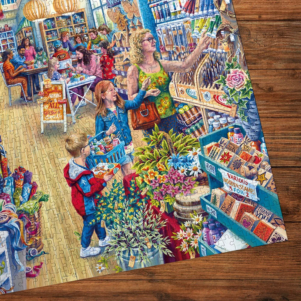 Gibsons 064261 Crafters Paradise 1000pc Jigsaw Puzzle - Image 5