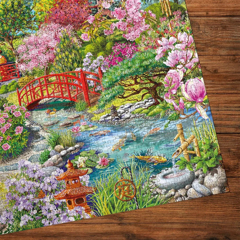 Gibsons The Japanese Garden 1000pc Jigsaw Puzzle - Image 3
