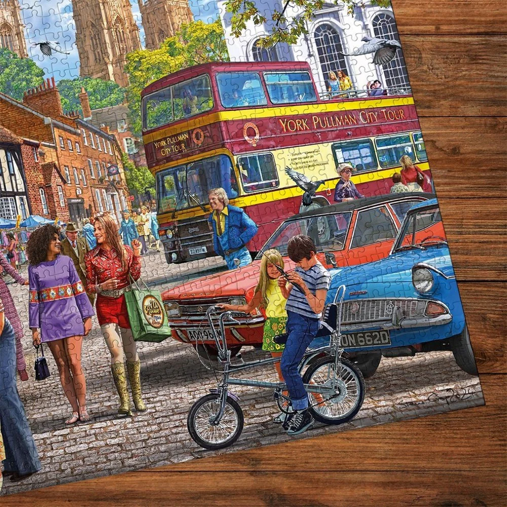 Gibsons York Market 1000pc Jigsaw Puzzle - Image 4