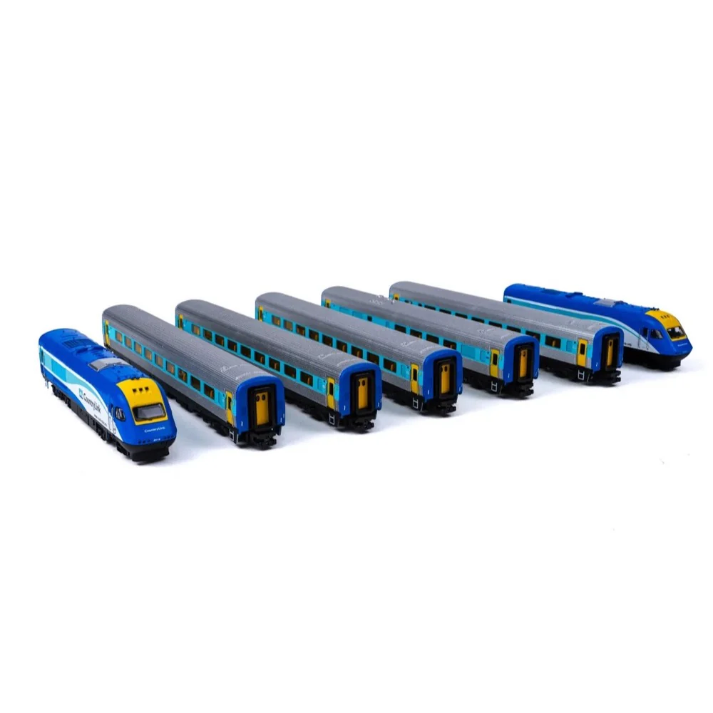Gopher Models N Scale New South Wales XPT 7pc Set Countrylink Blue With Logo Livery 2018/2015