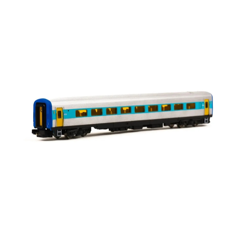 Gopher Models N Scale New South Wales XPT XF Passenger Car Blue Livery - Image 4