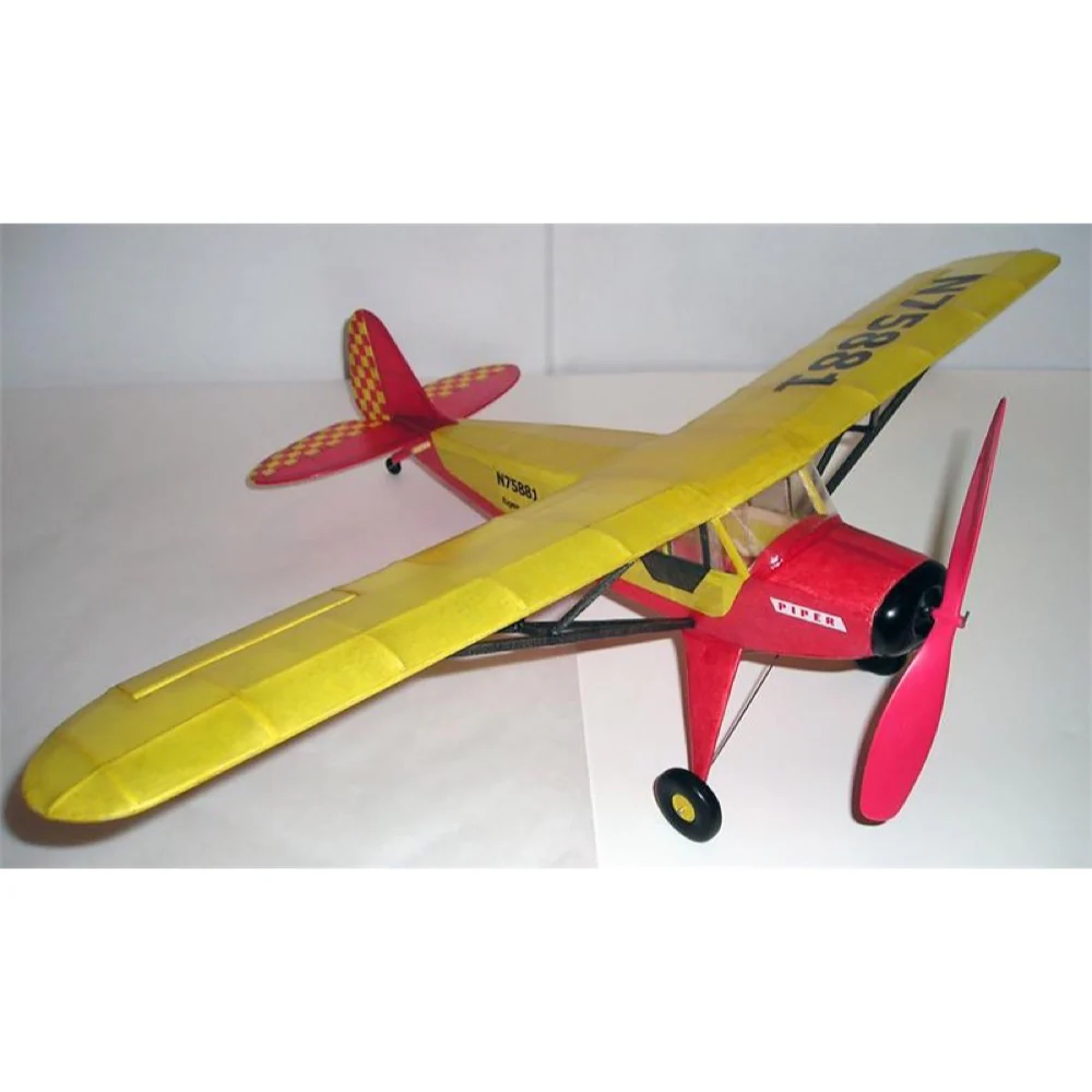 Guillows 602 Piper Cub 95 Balsa Plane Model Kit - Image 3