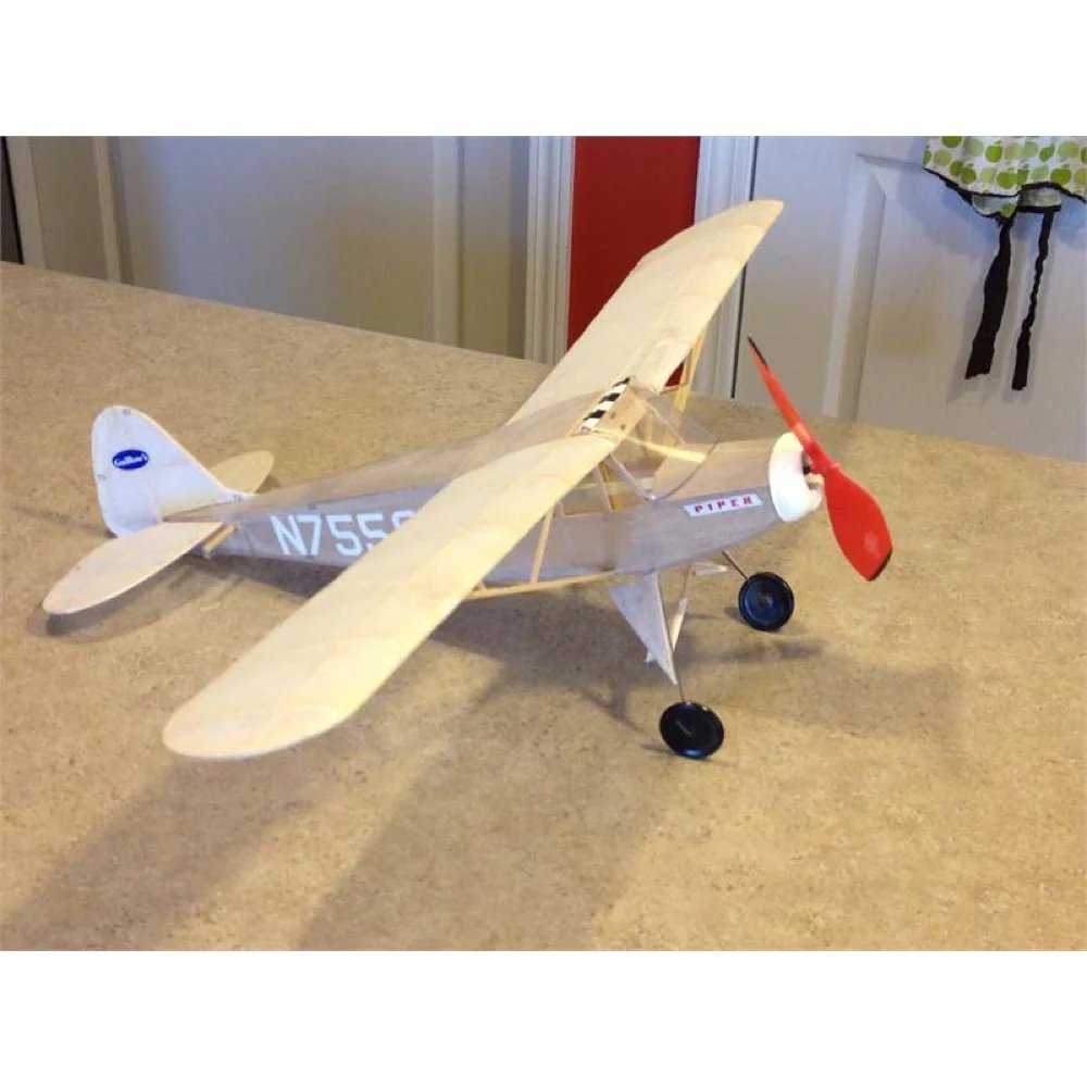 Guillows 602 Piper Cub 95 Balsa Plane Model Kit - Image 4