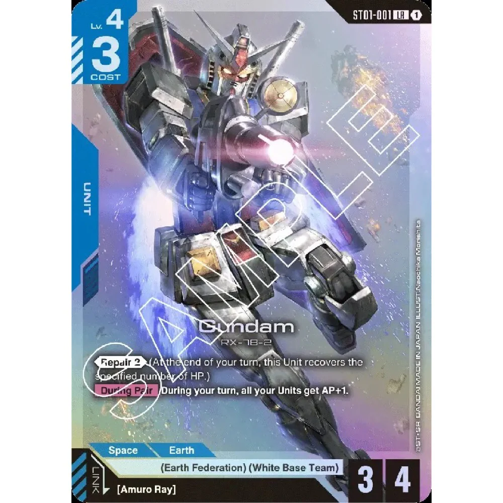 Gundam Card Game Starter Deck Heroic Beginnings [ST01] - Image 4