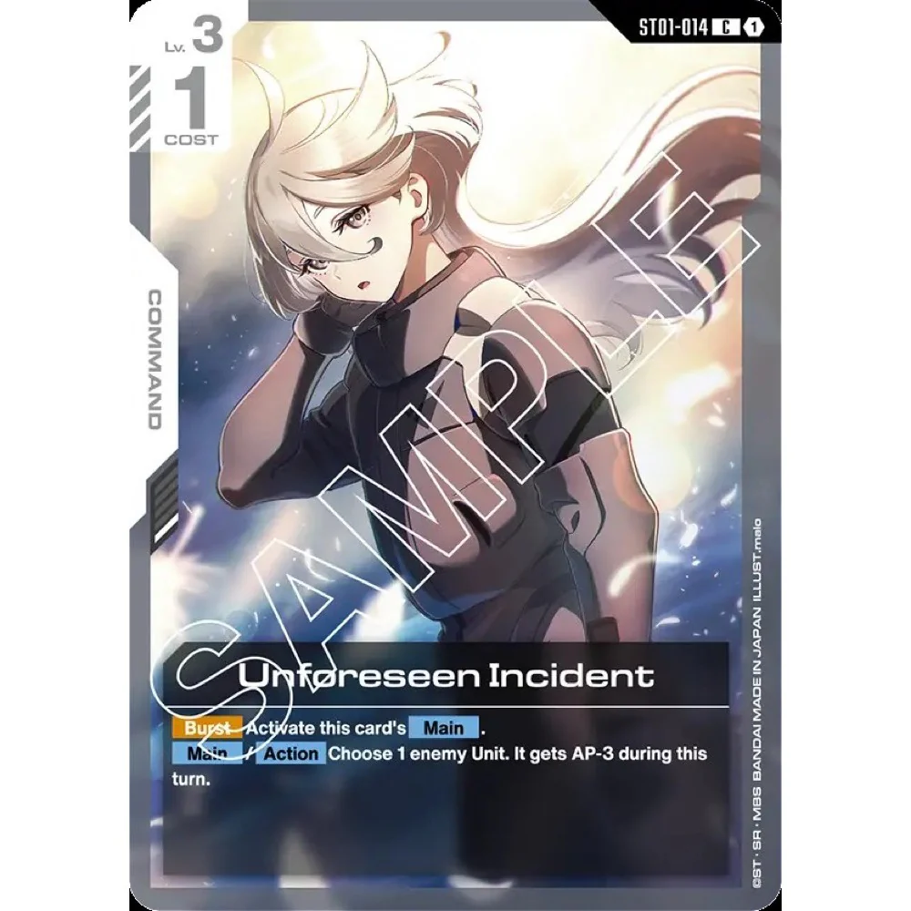 Gundam Card Game Starter Deck Heroic Beginnings [ST01] - Image 8