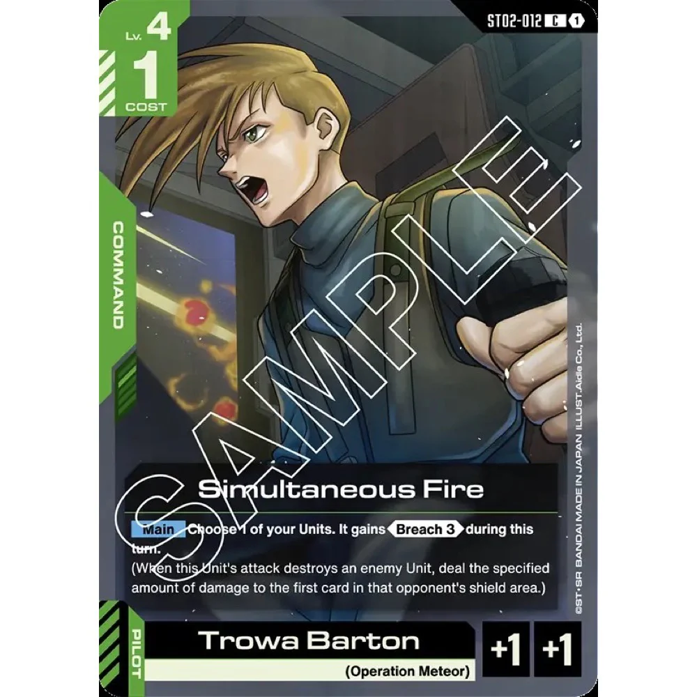 Gundam Card Game Starter Deck Wings of Advance [ST02] - Image 5