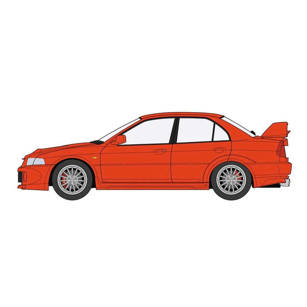 Hasegawa 20803 1/24 Mitsubishi Lancer GSR Evolution VILow Down Version - Image 2