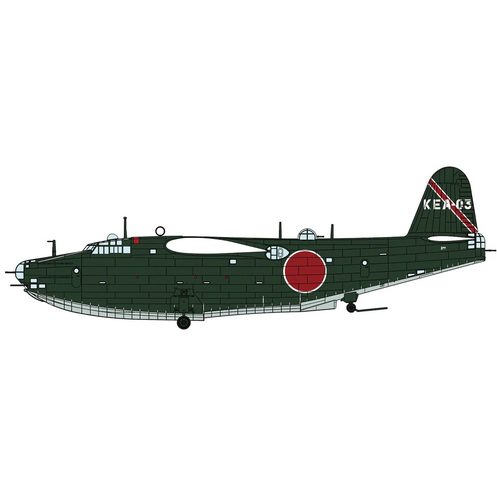 Hasegawa 02473 1/72 Kawanishi H8K2 Type 2 Flying Boat Model 12 901st Flying Group - Image 2