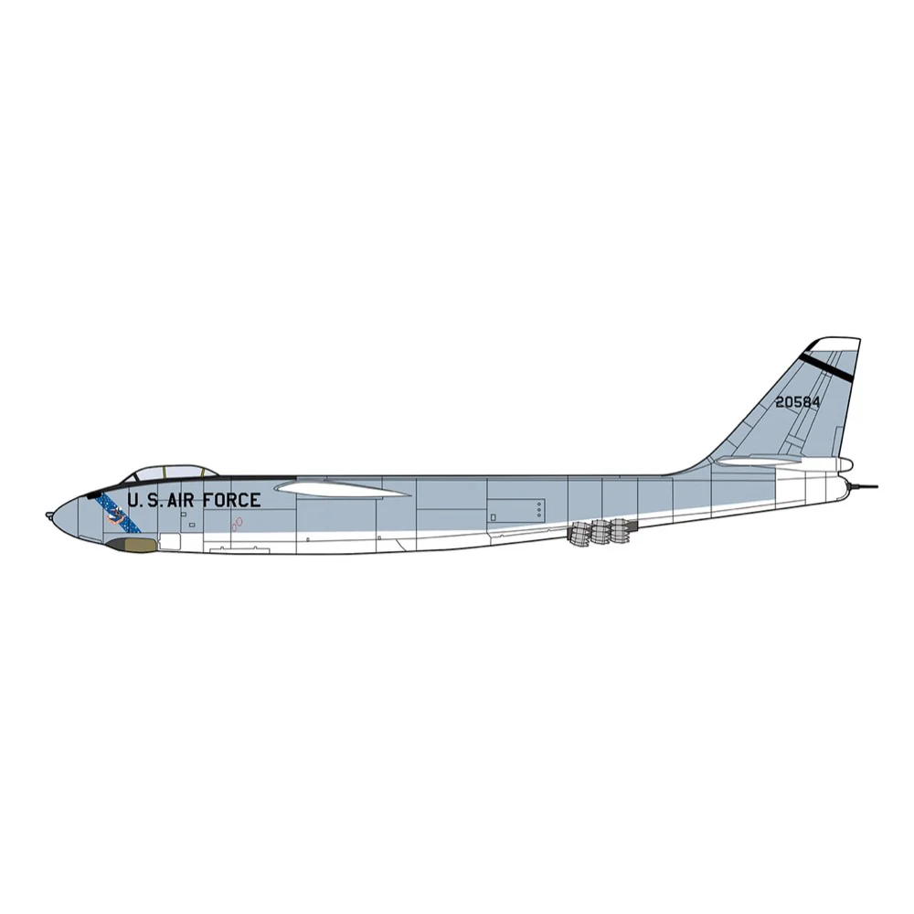 Hasegawa 02474 1/72 B-47E Stratojet 100th Bomb Wing w/RATO - Image 2