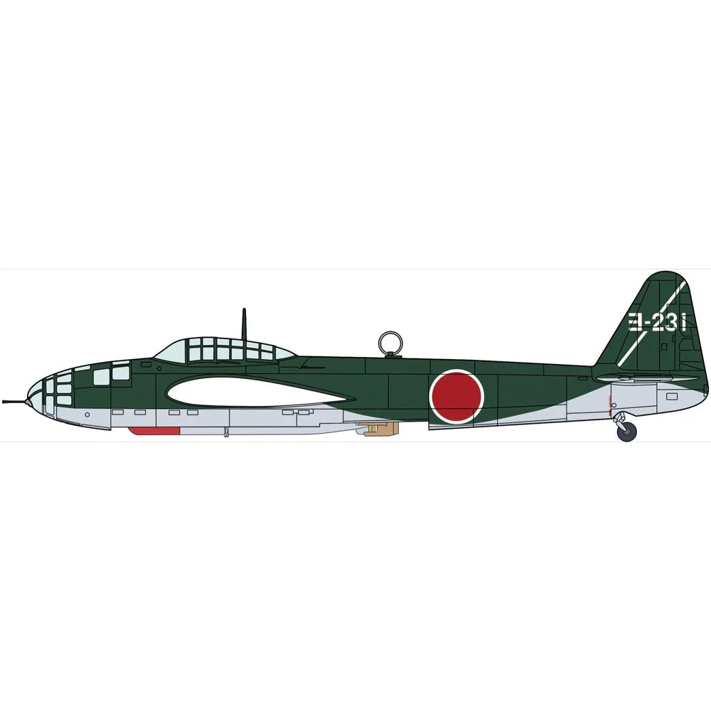 Hasegawa 02494 1/72 Kugisho P1Y1 Ginga Frances Type 11 Yokosuka Flying Group W/Torpedo