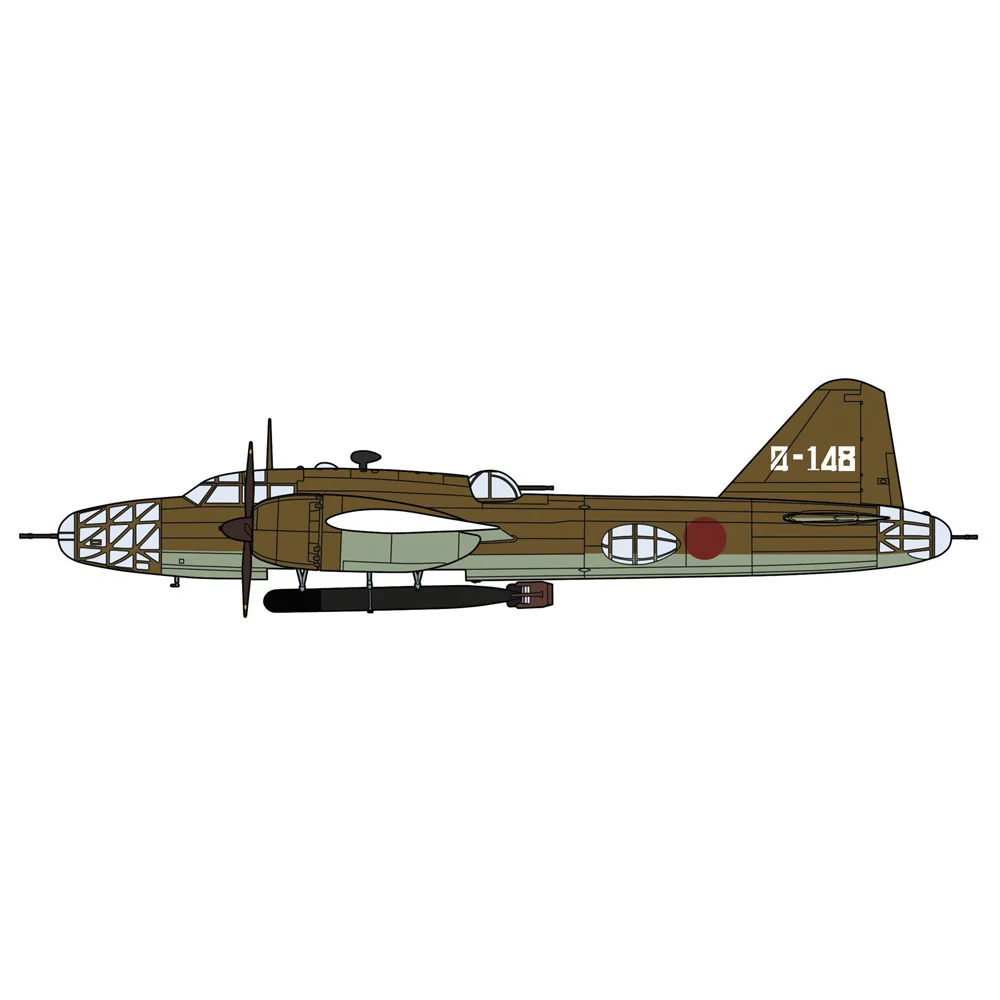 Hasegawa 02498 1/72 Mitsubisahi Ki67 Type 4 Heavy Bomber Hiryu Peggy 74Th Flight Regiment - Image 2