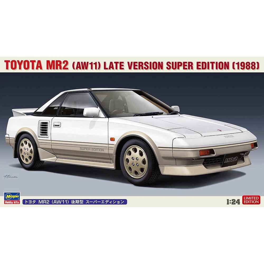 Hasegawa 20604 1/24 Toyota MR2 AW11 Late Version Super Edition