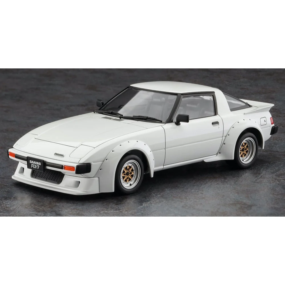 Hasegawa 20760 1/24 Mazda Savanna Rx-7 Sa22C Early Version Custom Version - Image 2