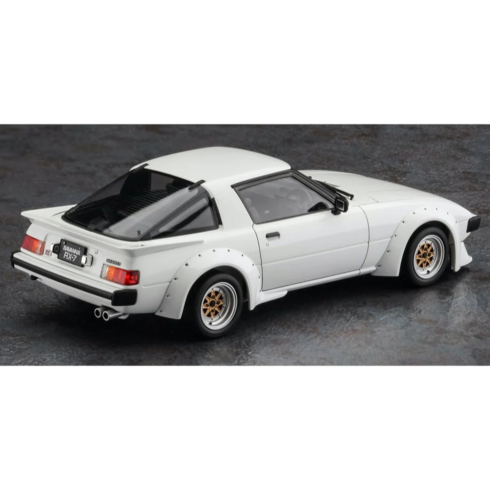 Hasegawa 20760 1/24 Mazda Savanna Rx-7 Sa22C Early Version Custom Version - Image 4