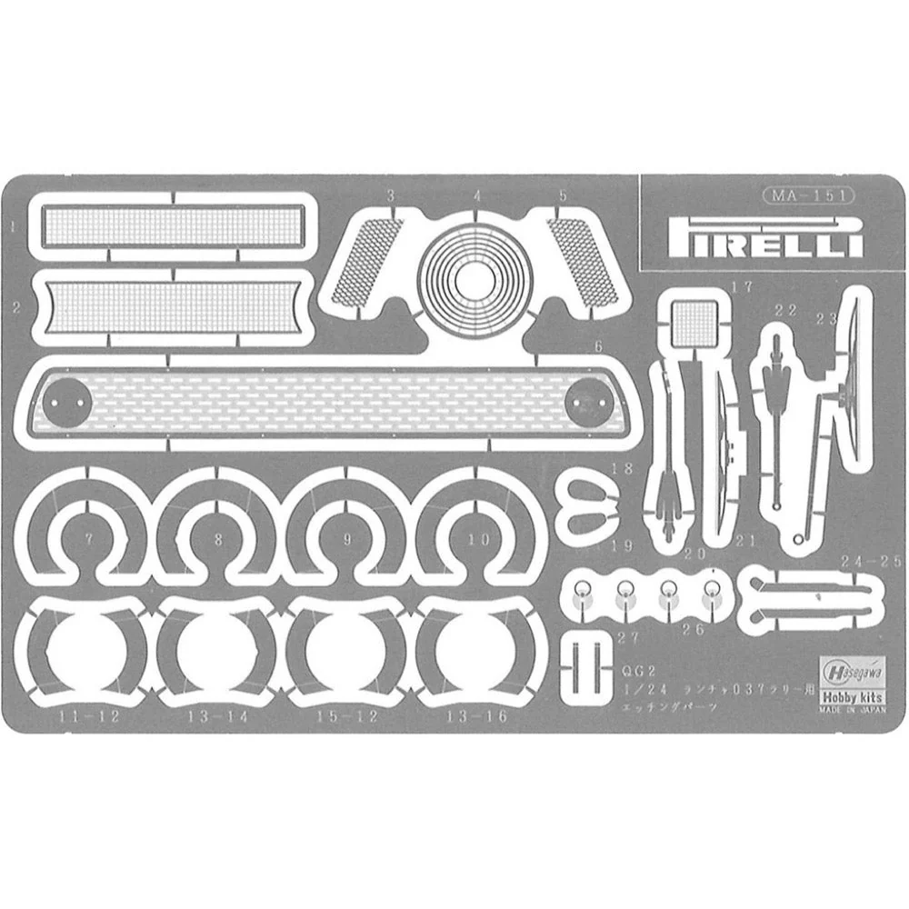 Hasegawa 20775 1/24 Lancia 037 Rally Duriforte 1986 Erc Detail Up Version - Image 2