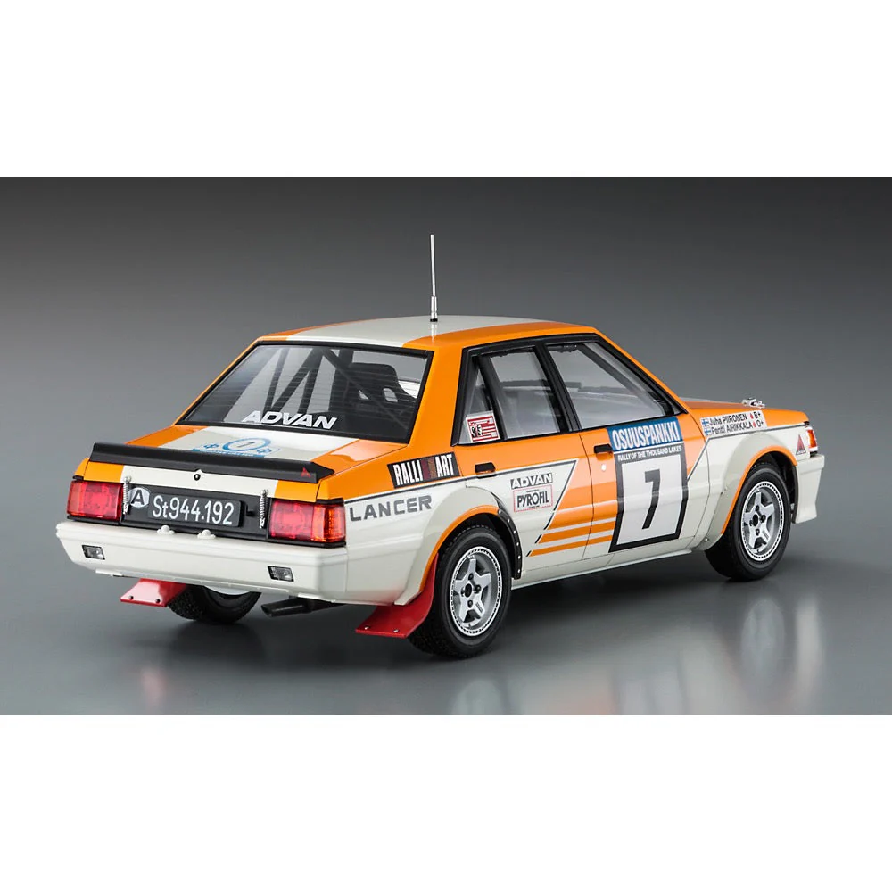 Hasegawa 21138 1/24 Mitsubishi Lancer Ex 2000 Turbo 1982 1000 Lakes Rally - Image 3