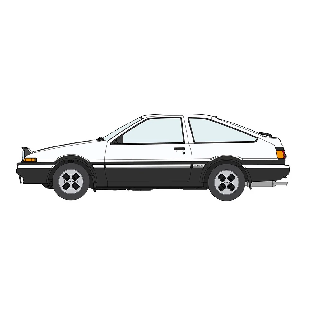 Hasegawa 21171 1/24 Toyota Sprinter Trueno AE86 GT Apex Early Version 1983 - Image 10
