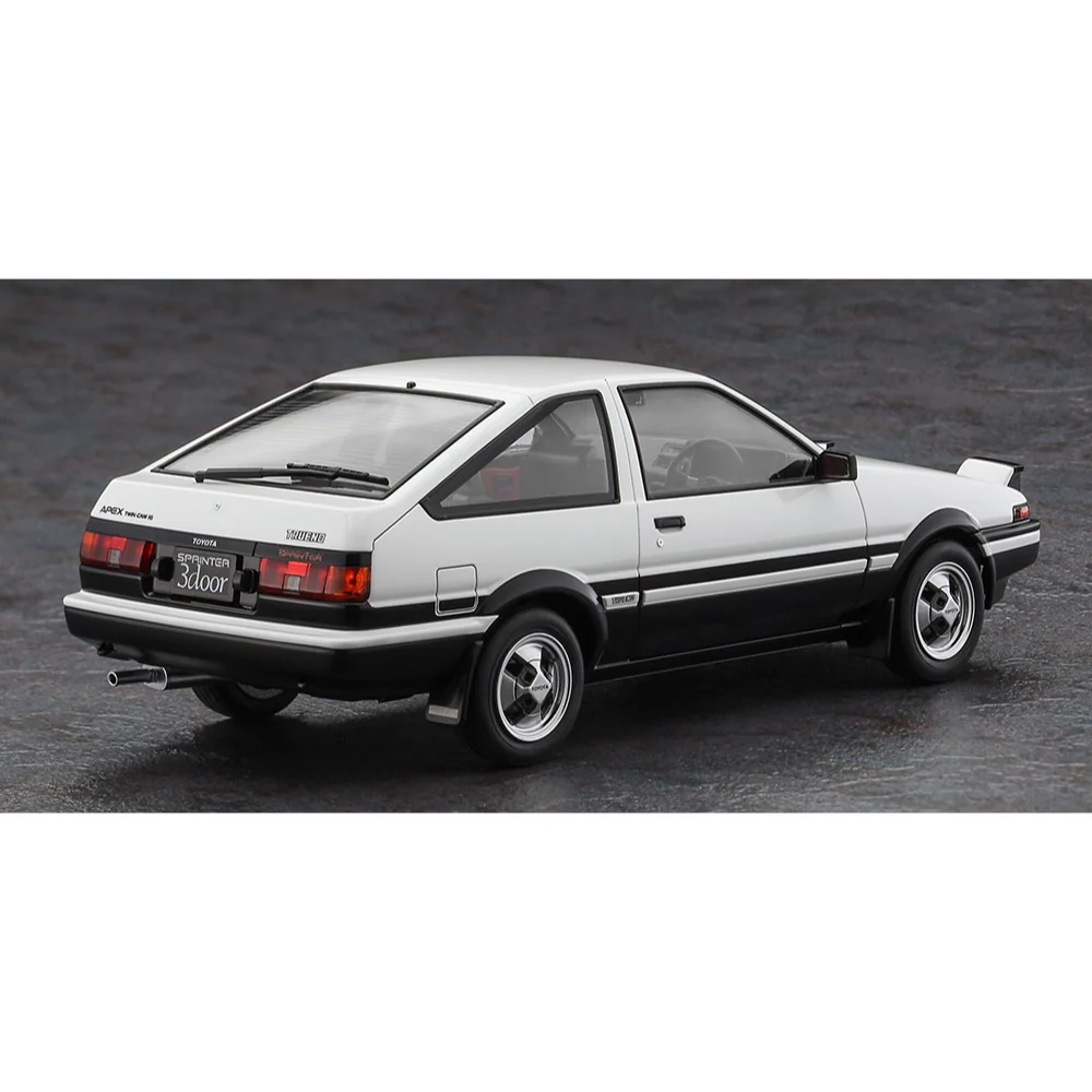 Hasegawa 21171 1/24 Toyota Sprinter Trueno AE86 GT Apex Early Version 1983 - Image 3