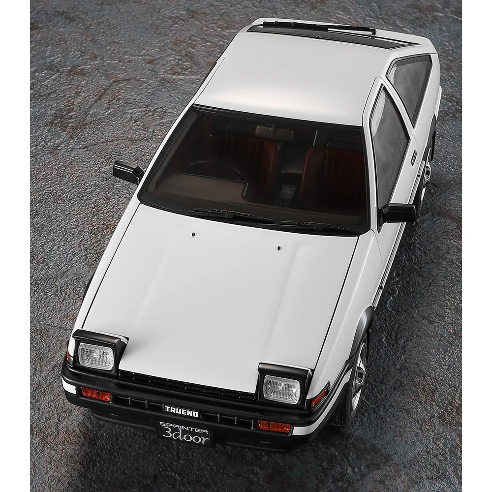 Hasegawa 21171 1/24 Toyota Sprinter Trueno AE86 GT Apex Early Version 1983 - Image 6