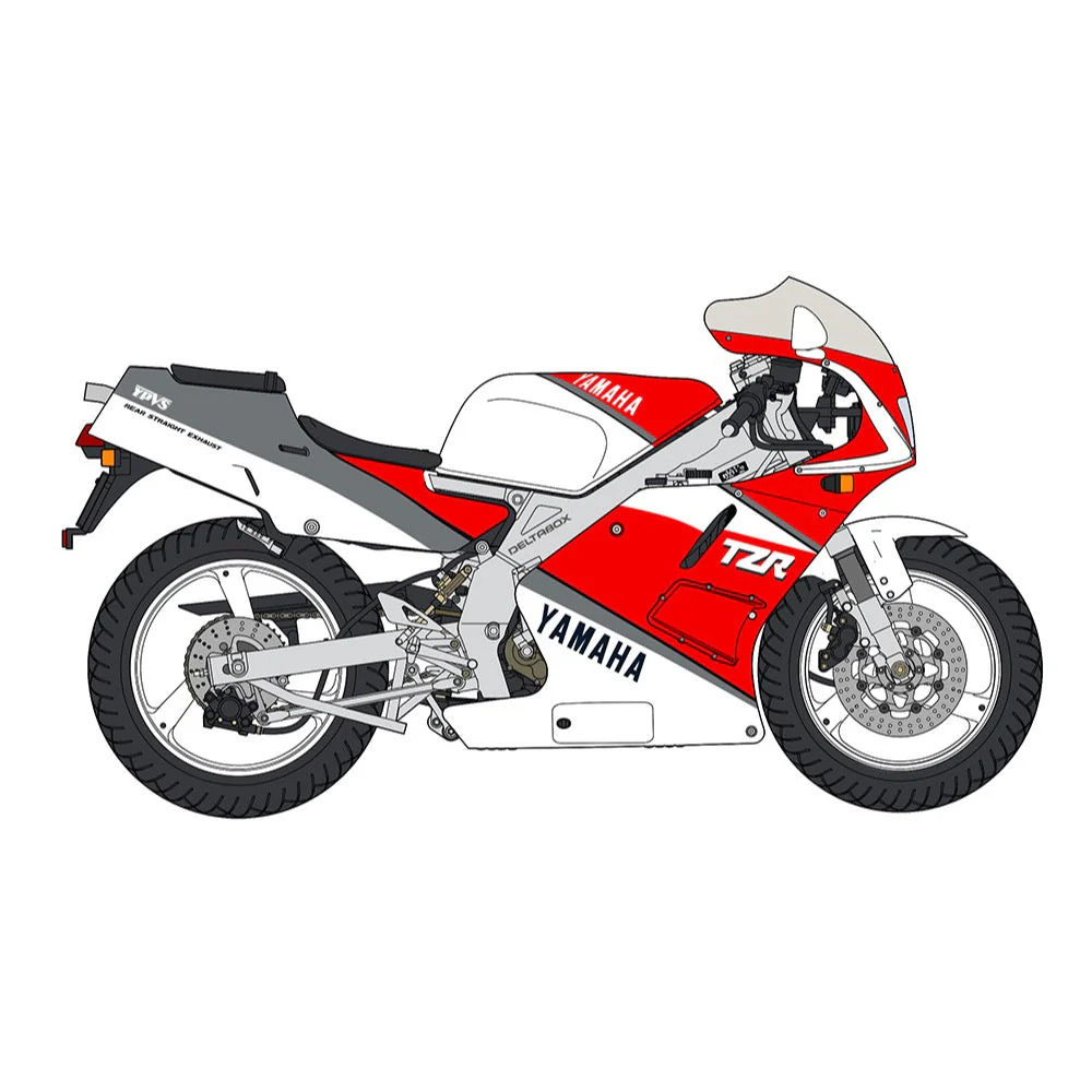 Hasegawa 21776 1/12 Yamaha TZR250 3MA Late Version 1990 - Image 2