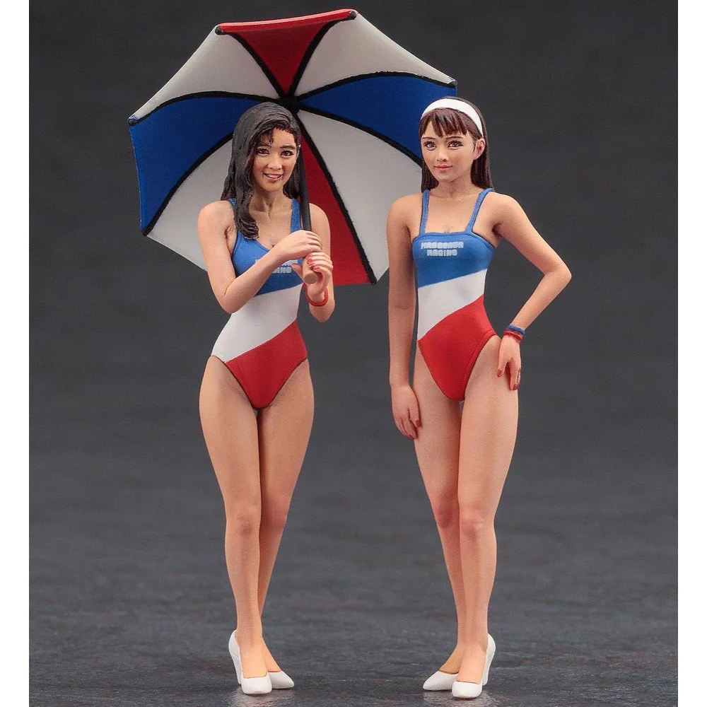 Hasegawa 29103 1/24 90’s Paddock Girls Figures - Image 3