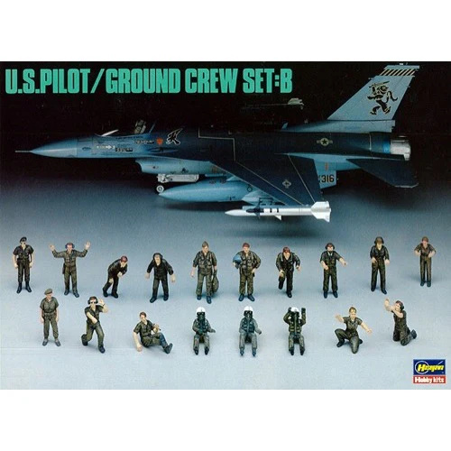 Hasegawa 36205 1/48 U.S. Pilot/Ground Crew Set B