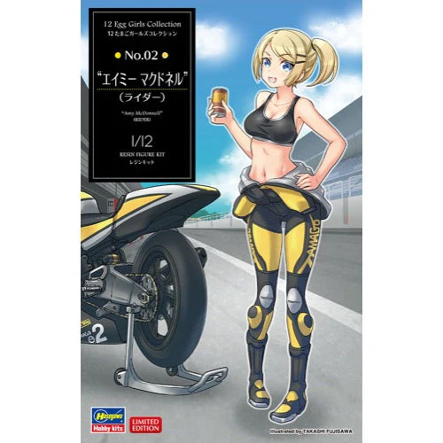Hasegawa 52208 1/12 12 Egg Girls Collection No.02 Amy Mcdonnell Rider